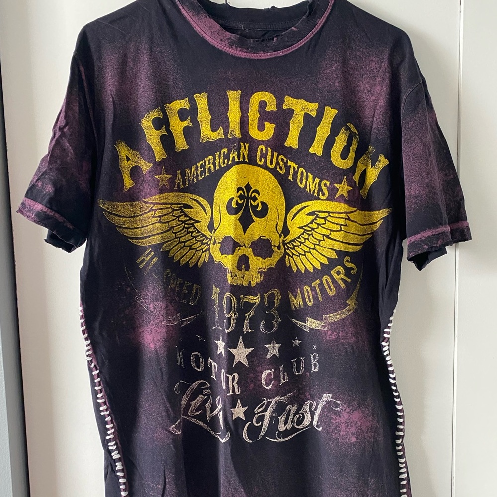 Mens Affliction tshirt